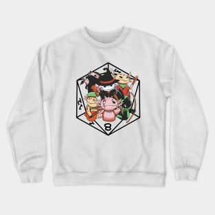 Axolotl Halloween Crewneck Sweatshirt